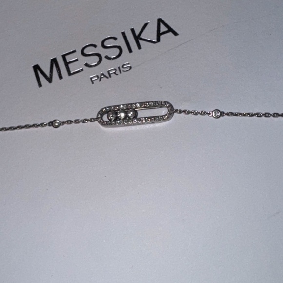 Messika Gold Bracelet with Diamond Accents - Picture 6 of 13